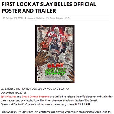 FIRST LOOK AT SLAY BELLES OFFICIAL POSTER AND TRAILER
